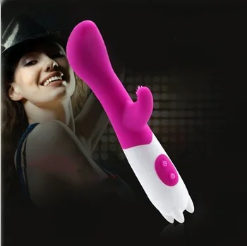 Candiway de Silicone Pele Amigável Duplo de Vibração ponto G Estimular o Vibrador Adultos Masturbar Brinquedos Sexuais Para as Mulheres