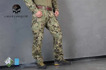 Emersongear Assalto Calças Militares do Exército Calças com a Almofada do Joelho EM9315