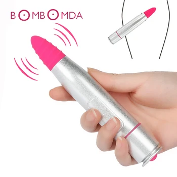 Mini Vibrador Ponto G Clítoris Estimulação Da Vagina Massageador Vibrador Bullet Íntimo Os Brinquedos Sexuais Para A Mulher Feminina Masturbação