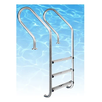 Piscina de aço inox escada rolante espessamento/subaquático escada rolante/pedal SF subaquática corrimão/Exterior, banheira de escada rolante 0